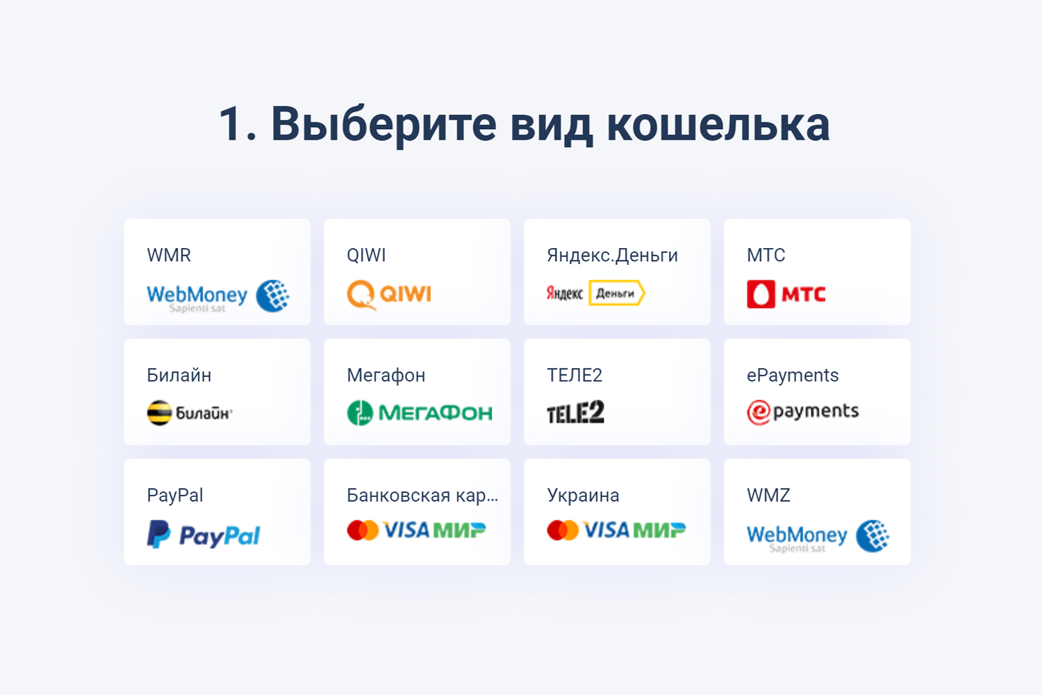 Как перевести деньги с вебмани на киви
