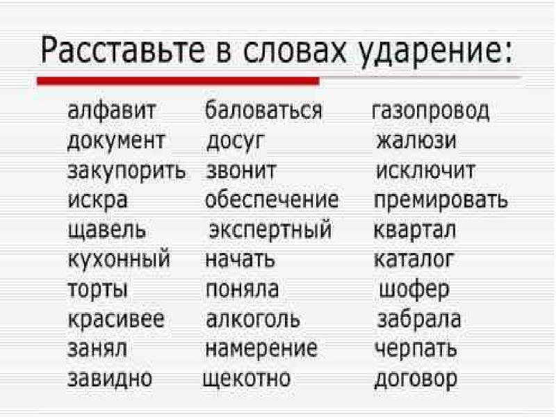 Неправильное ударение в словах: речевая ошибка или искажение?