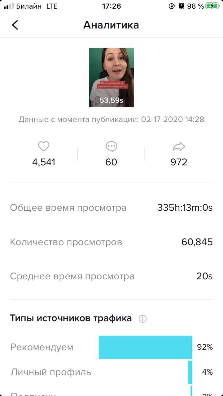 Тик ток история просмотров. как посмотреть, очистить?