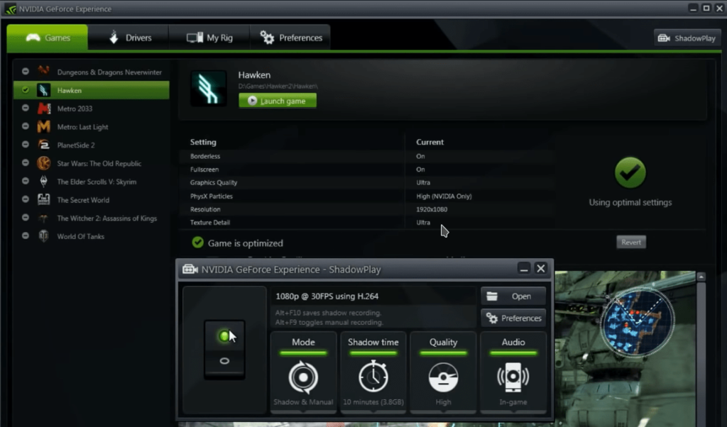 Shadowplay geforce experience: как использовать инструменты для стрима