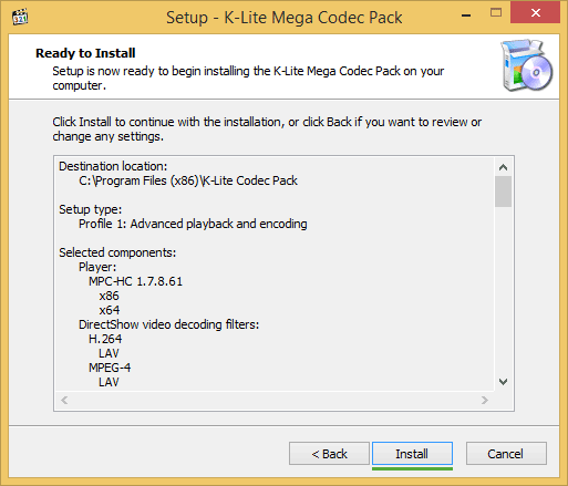Как установить k-lite codec pack | mydiv