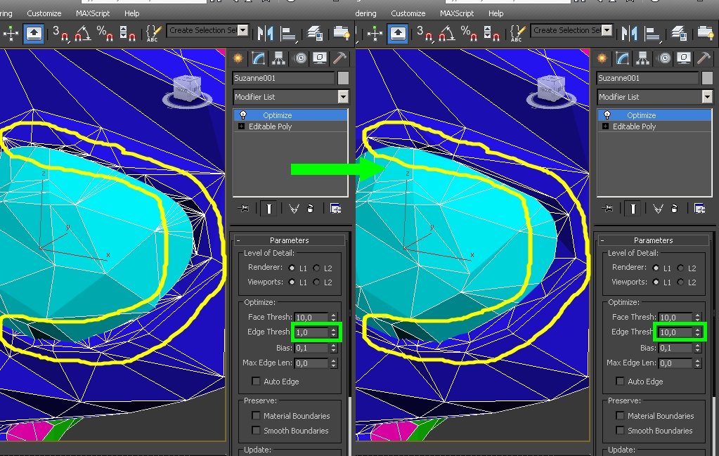 3d max как добавить полигоны.