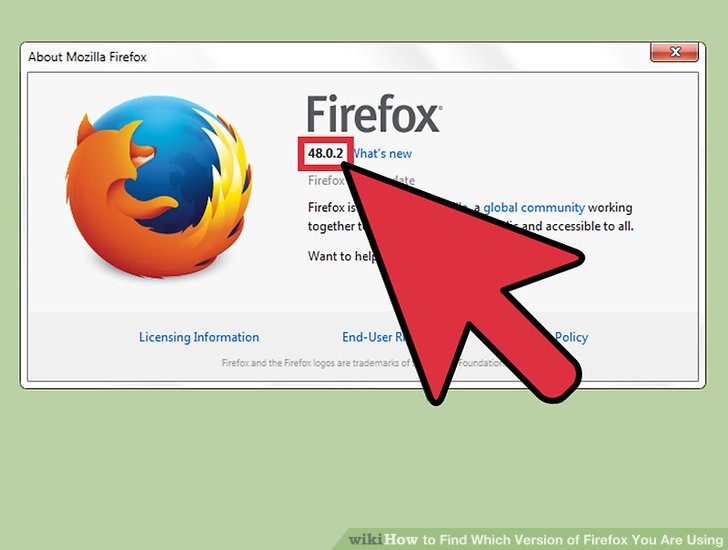 Текущая версия firefox. как узнать версию мазилы фаерфокс