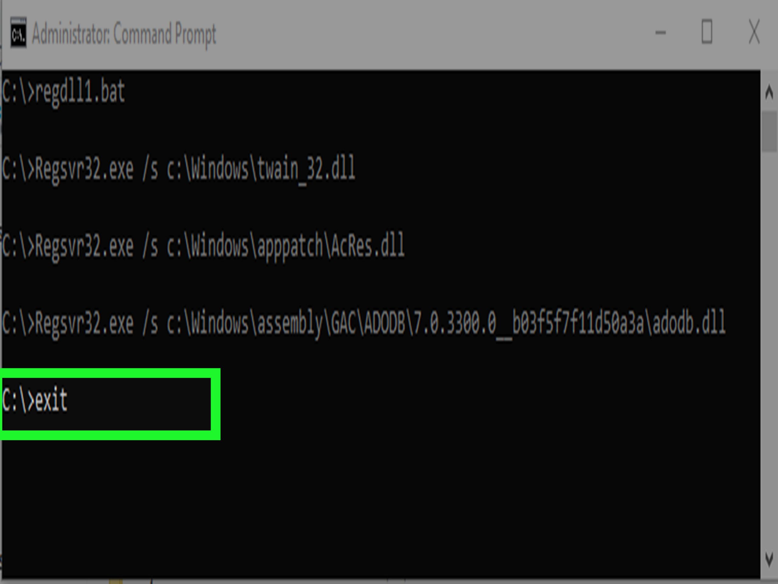 How to register dll file in windows 11 or 10 64 and 32 bit