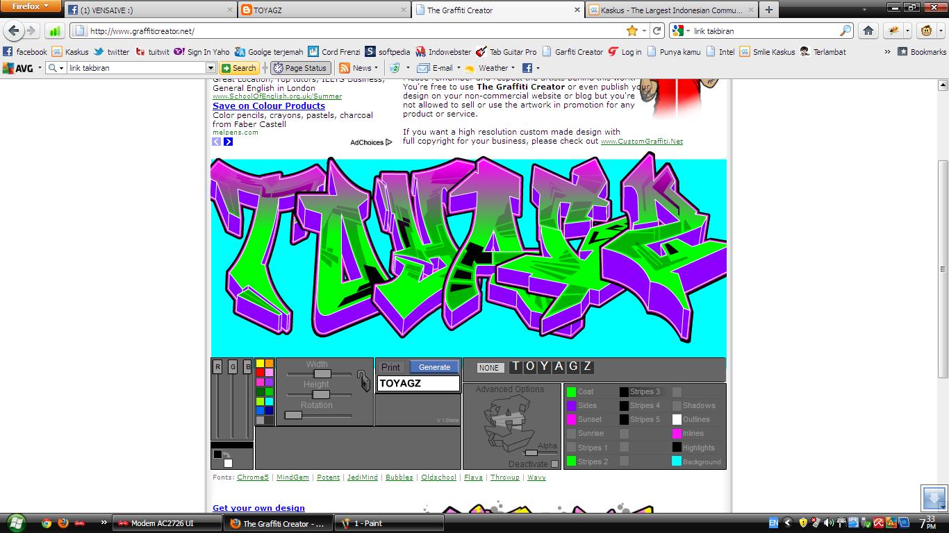 Graffiti creator online - free graffiti font text creator - no download required