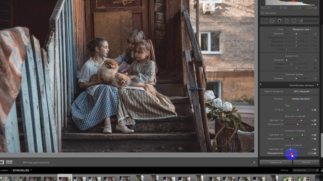 Урок 038. обработка женского портрета в lightroom — светлая комната