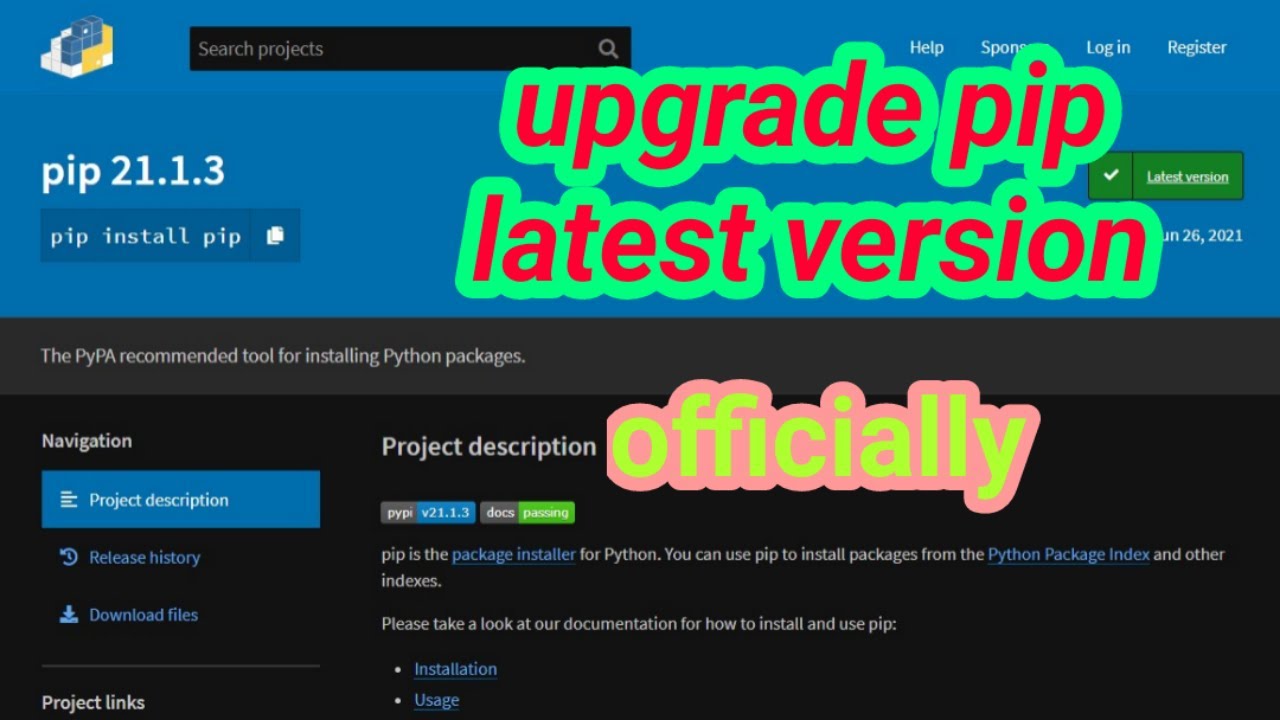 Pip — менеджер пакетов в python. гайд по использованию.