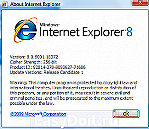 Как обновить браузер internet explorer