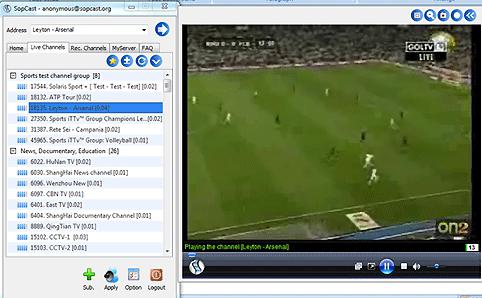 Как пользоваться sopcast - tvoupc