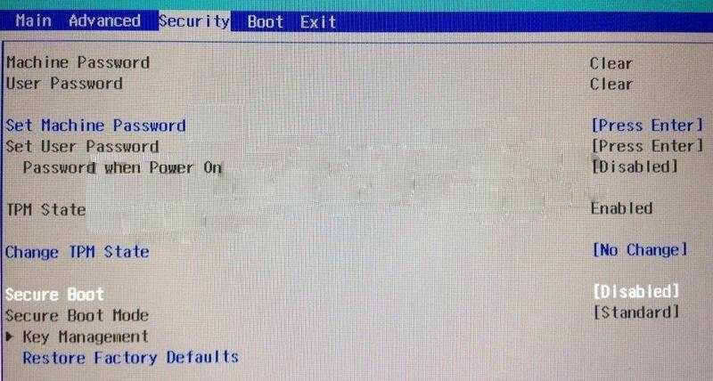 How to disable secure boot in acer laptop