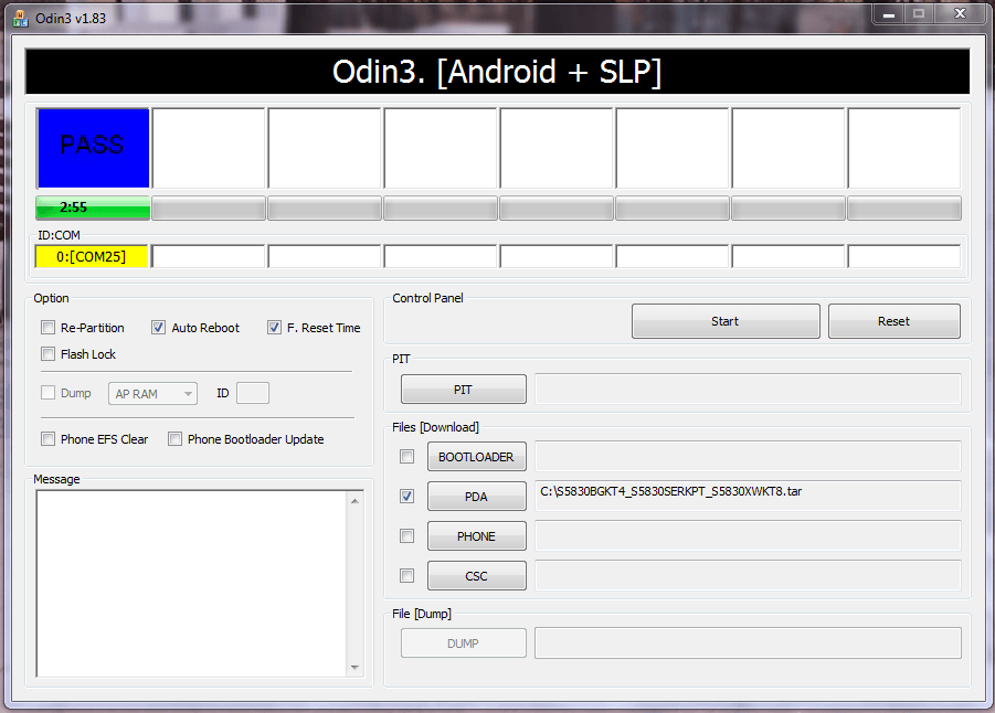 Не устанавливается odin на компьютер. прошивка android samsung с помощью odin
