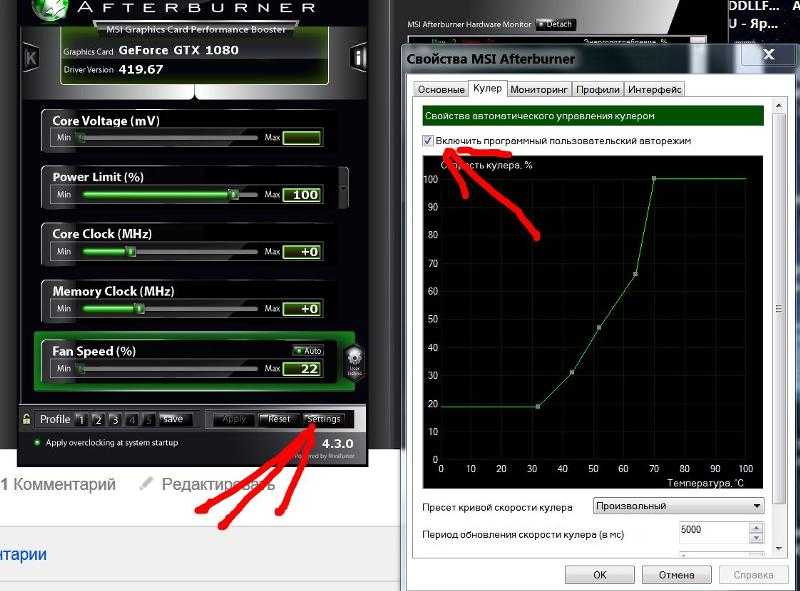 Как безопасно разогнать видеокарту: гайд по разгону msi afterburner