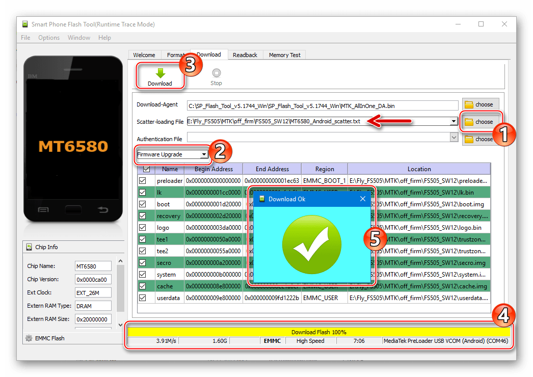 Как прошить флай fs 505. аппаратные ревизии и сборки ос