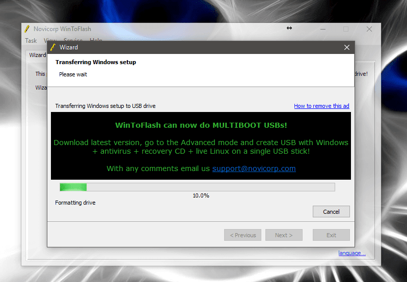 Download wintoflash for windows 10 / 11 free (2024)