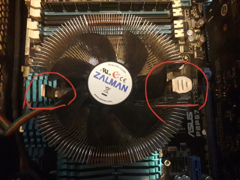 Как снять кулер с процессора amd