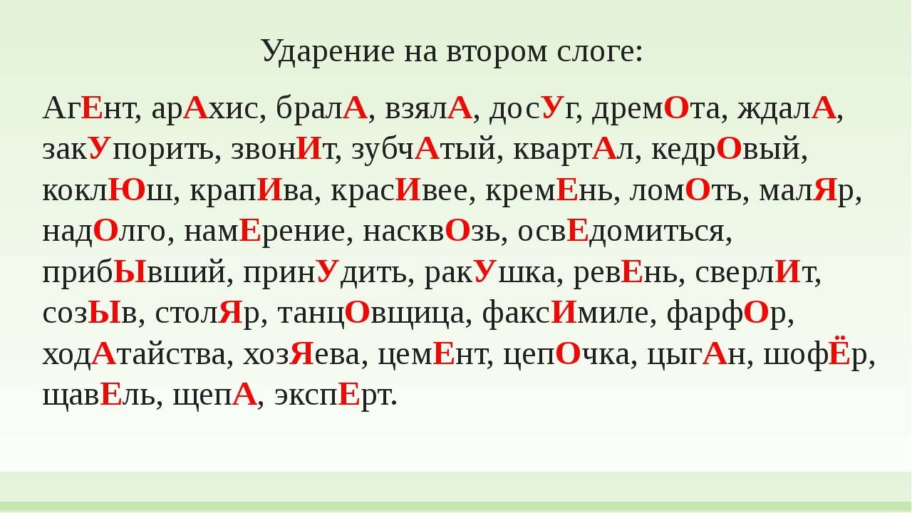 Проверка ударений в тексте онлайн