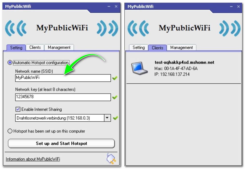 Mypublicwifi для windows