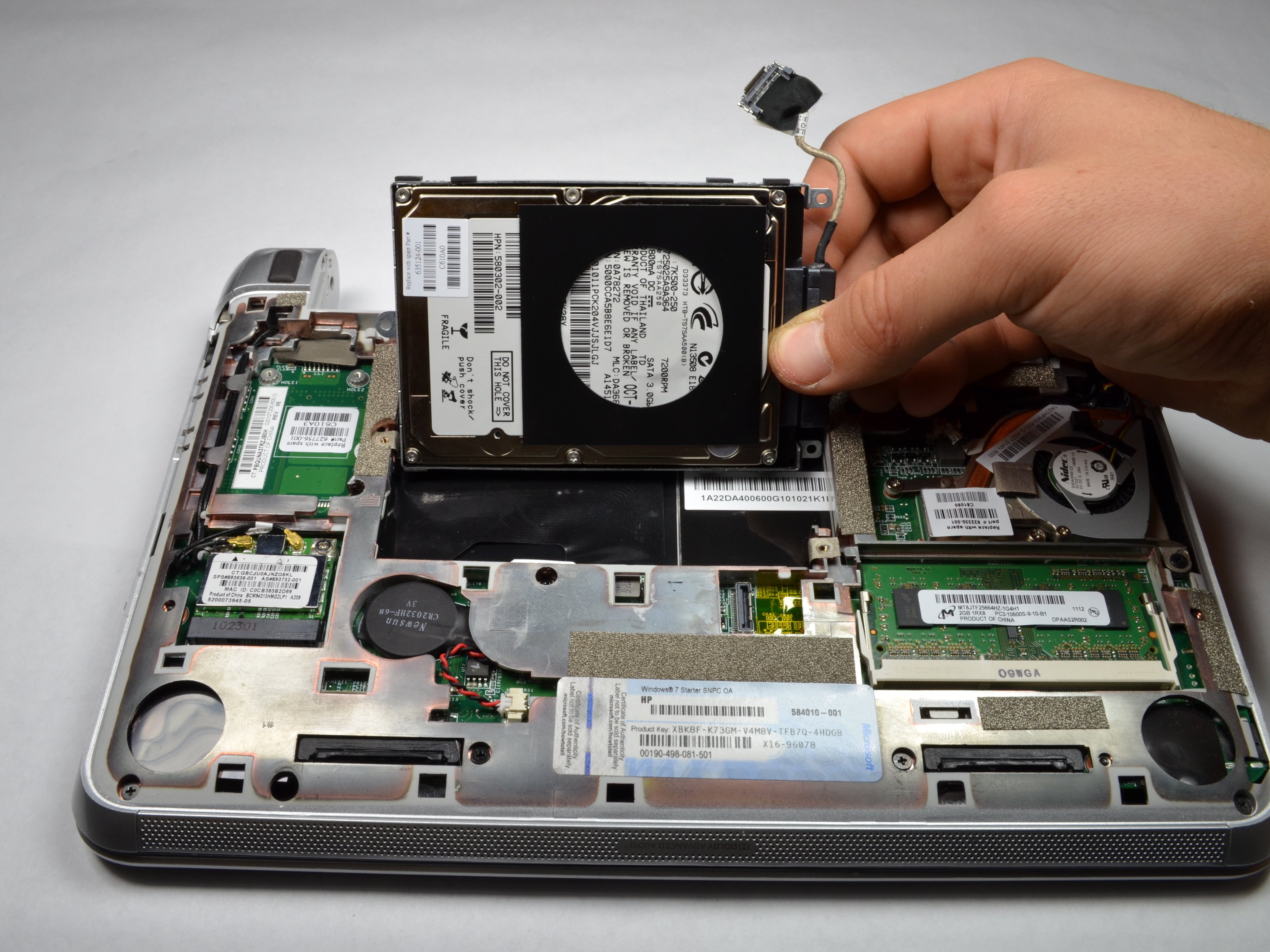 Установка ssd в ноутбук
