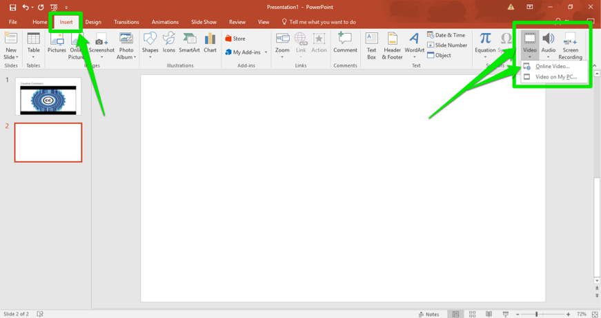 Как сделать презентацию в powerpoint с видео-контентом