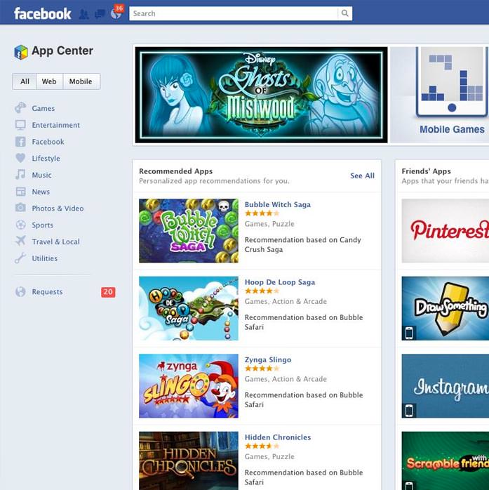 Отвязываем приложение от аккаунта facebook
