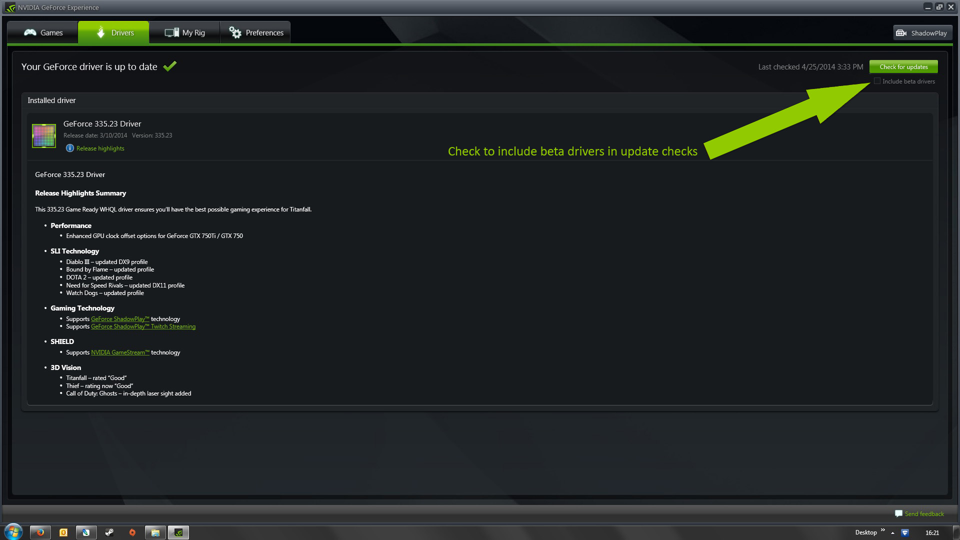Nvidia geforce experience 3: не запускается и не обновляется.
        | 
        заметки дядюшки раджи