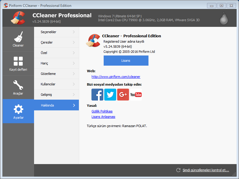 Как пользоваться программой ccleaner