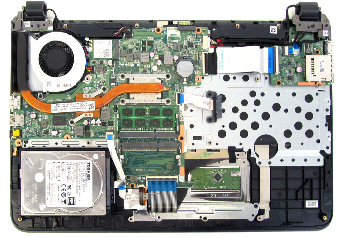 Как разобрать ноутбук hp g62
