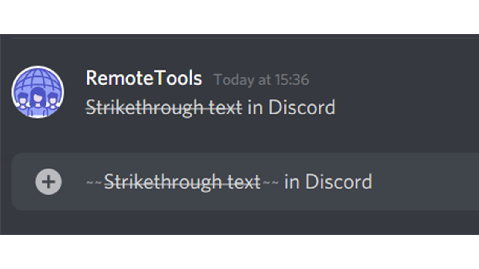 Discord, например полужирный, курсив, зачеркивание и т. д. - ixed.ru