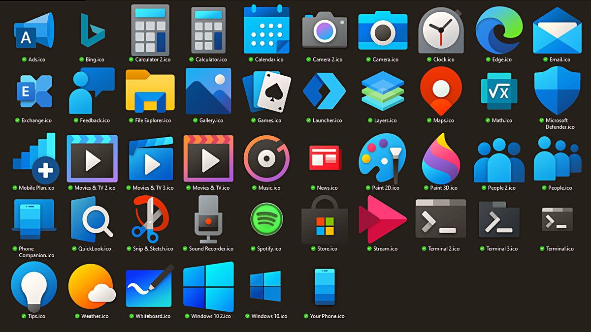 Как поменять иконки в windows 10