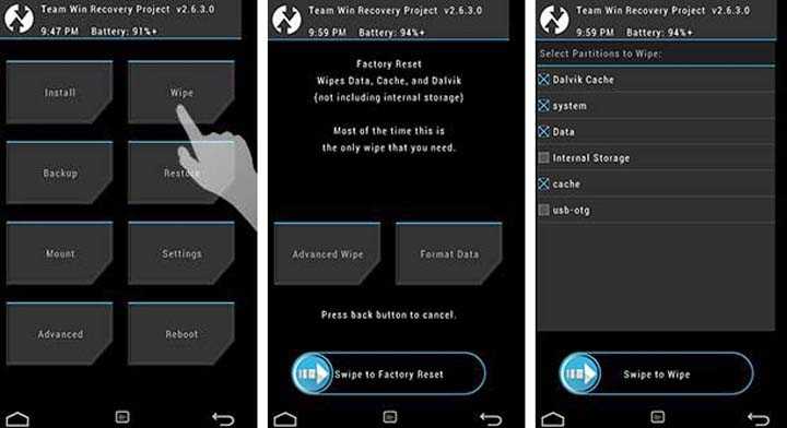 Самостоятельная прошивка android-устройств через twrp recovery