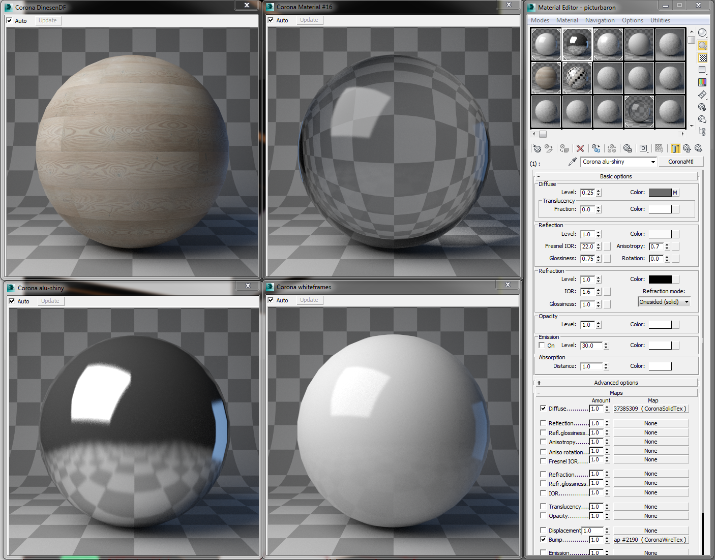 Как сделать зеркало в 3ds max
