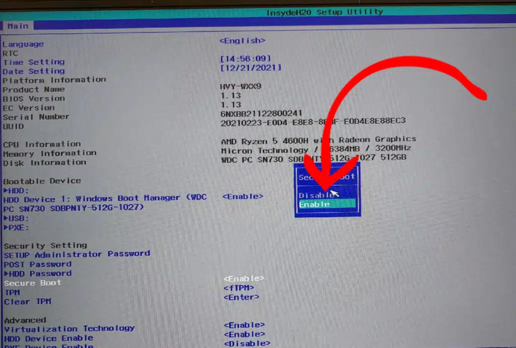 How to fix security boot fail on acer laptop - livelaptopspec