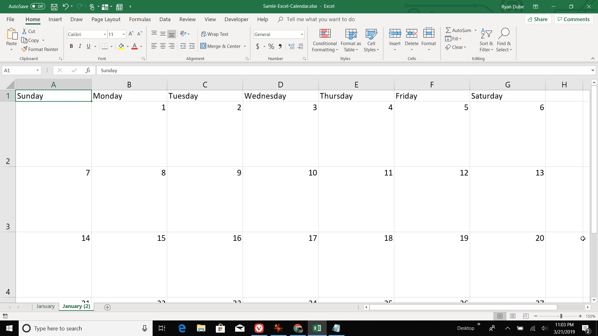 Как сделать календарь событий в excel? - t-tservice.ru
