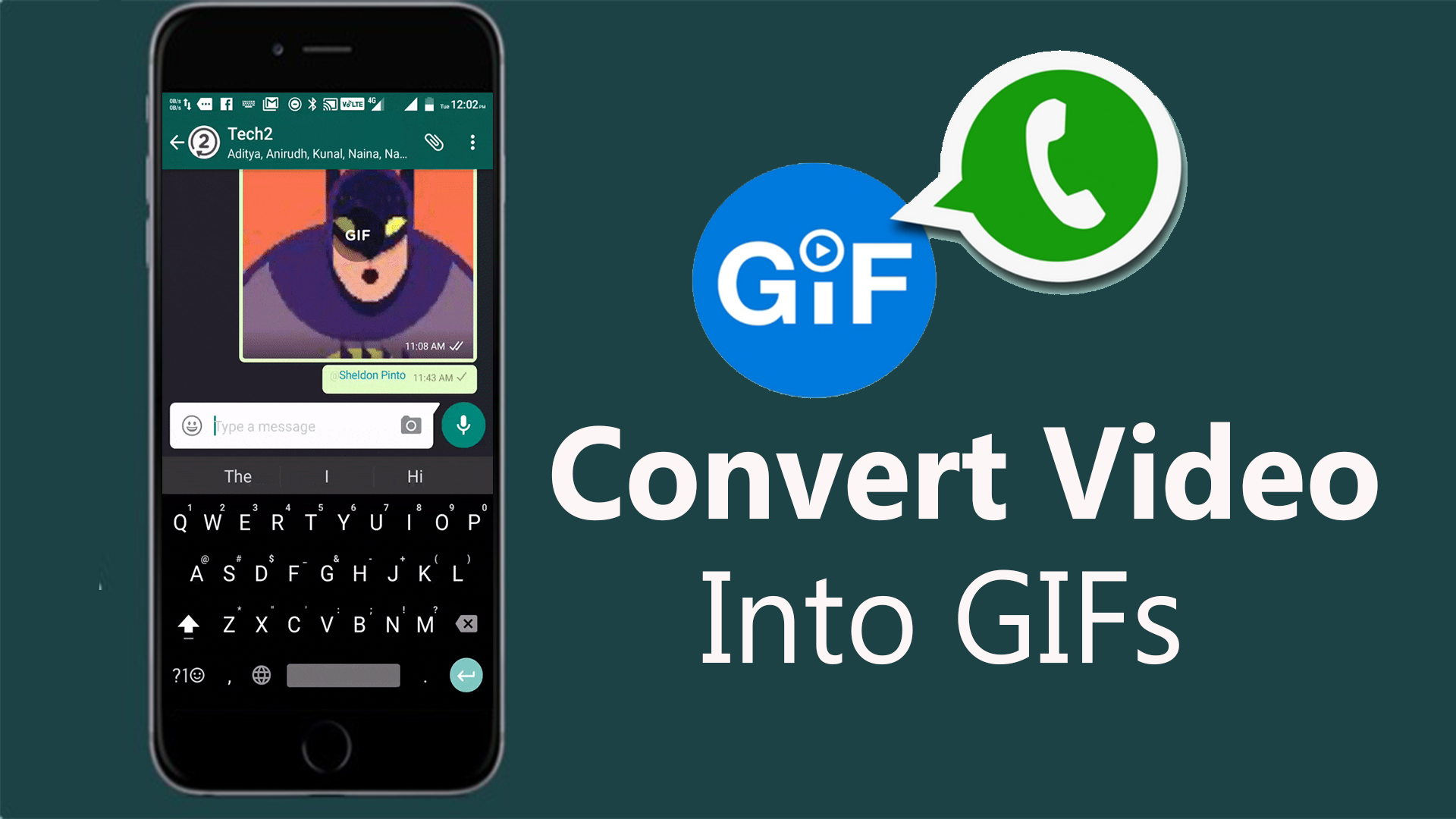 How to send a gif on whatsapp (with pictures) - wikihow tech