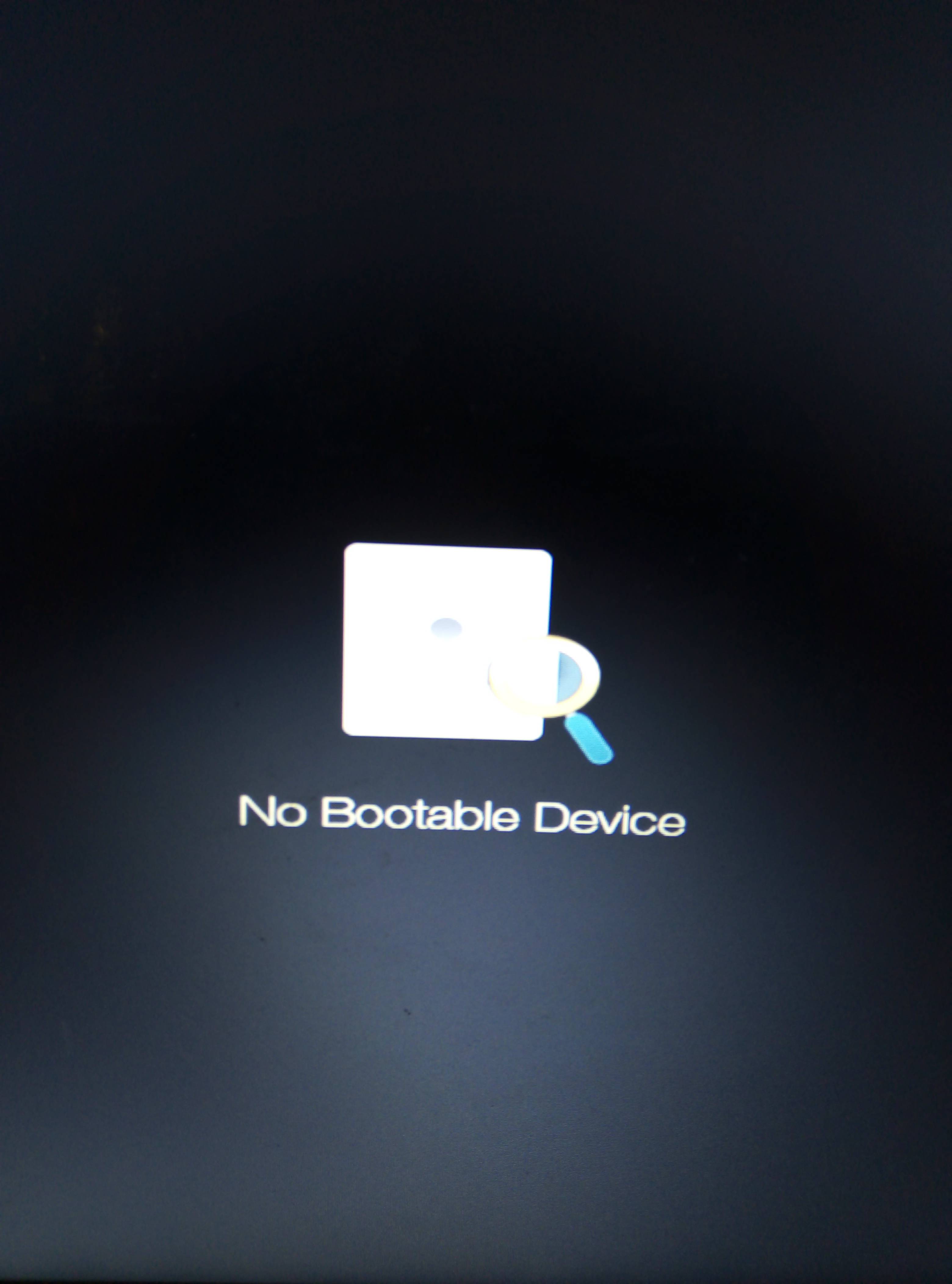 Default boot device missing or boot failed - что делать