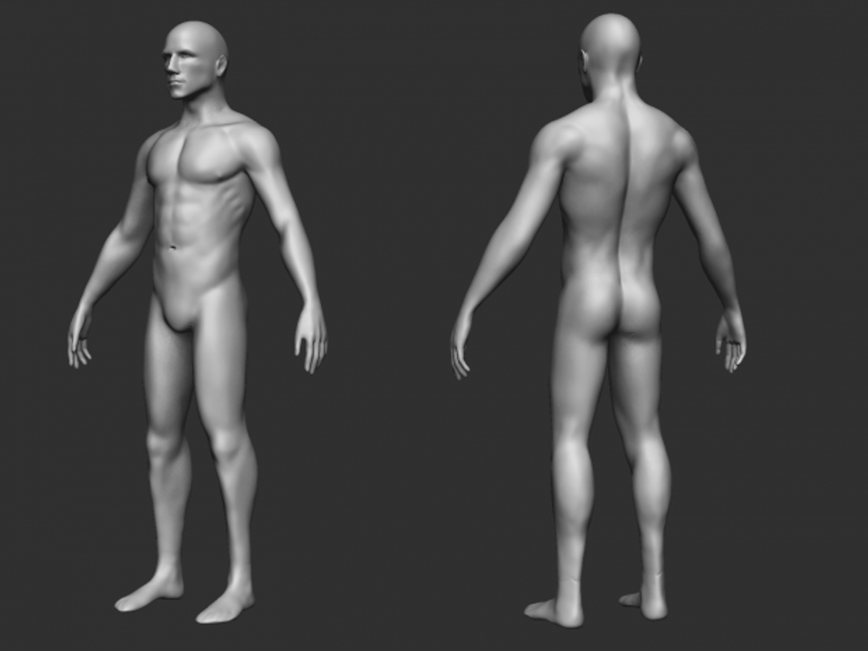 Как сделать 3d-модель человека