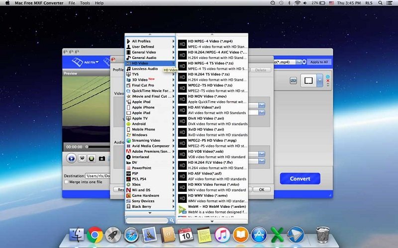 Top 4 mxf players to play mxf files on mac/windows
