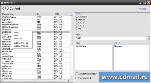 Cpu control как пользоваться