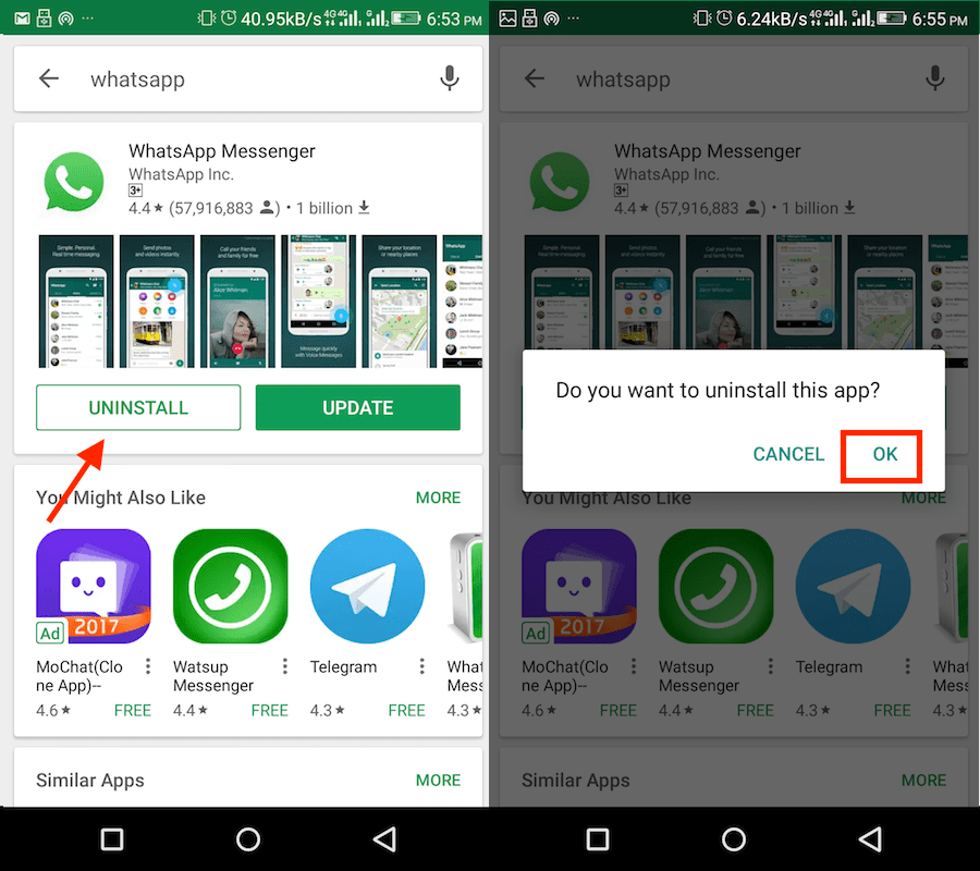 Как отправить gif в whatsapp