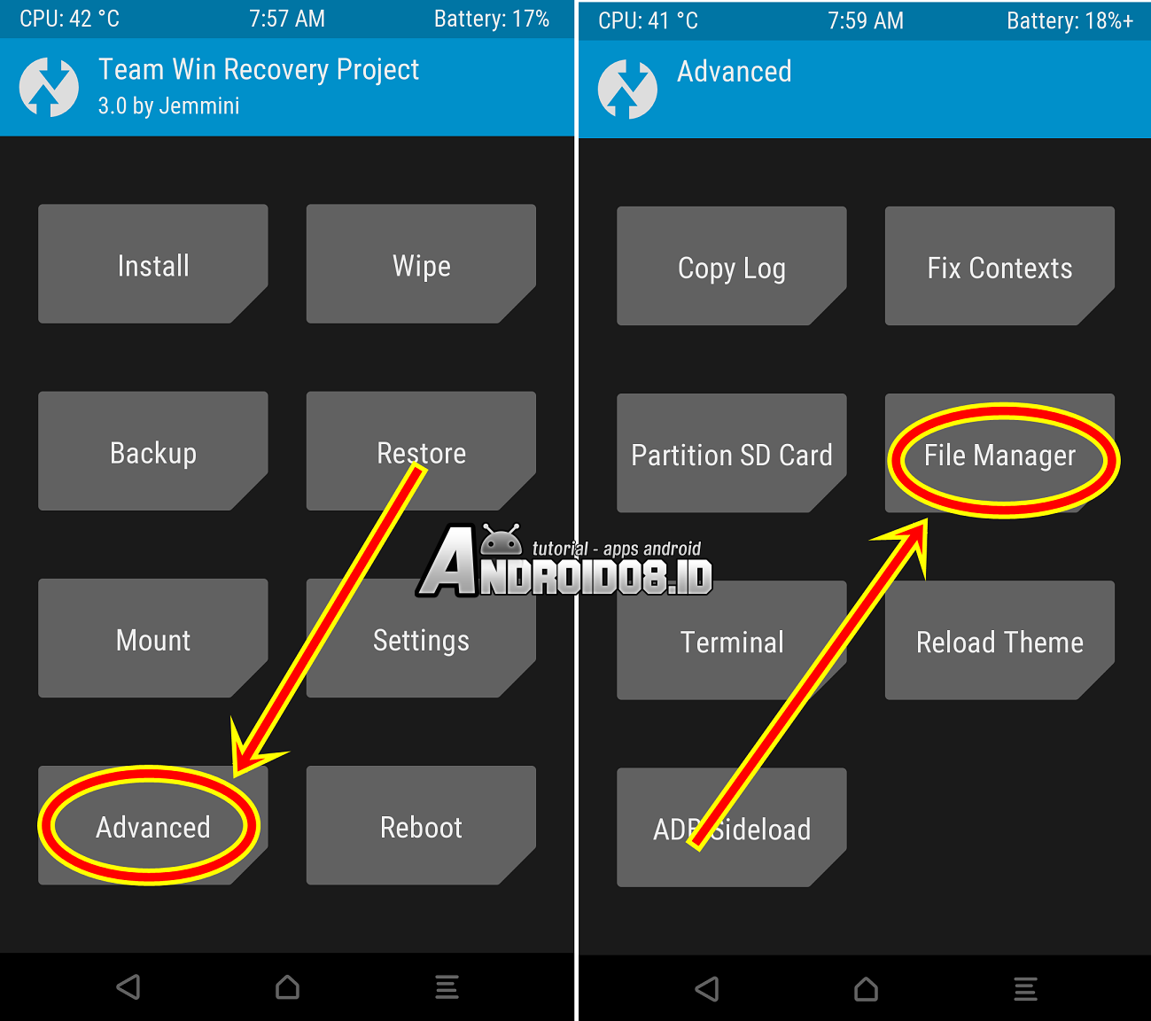Как установить кастомное рекавери twrp на андроиде