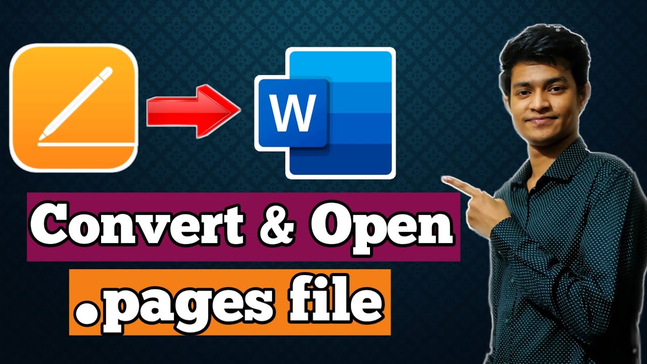 How to open .pages file on windows 10 & 11