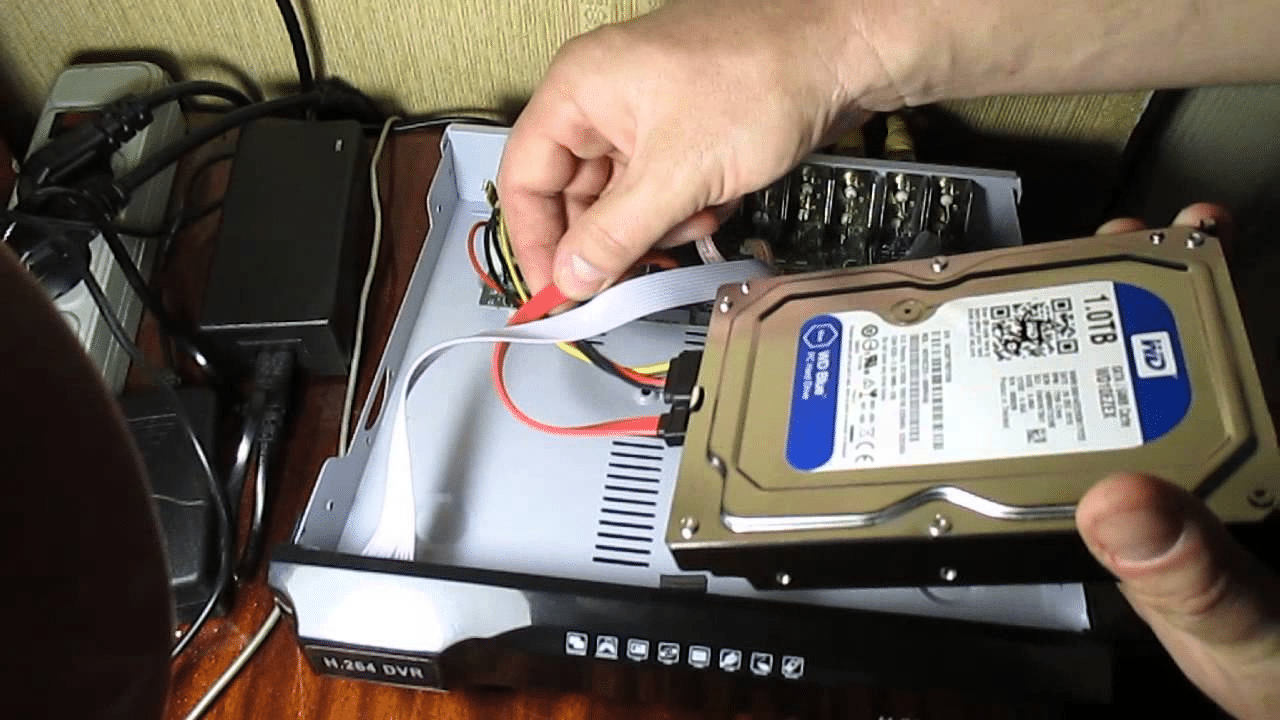 Dvr не видит жесткий диск