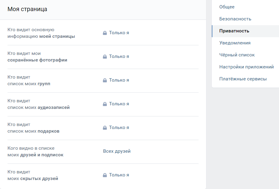 Черный список в вк — что это такое и как им пользоваться