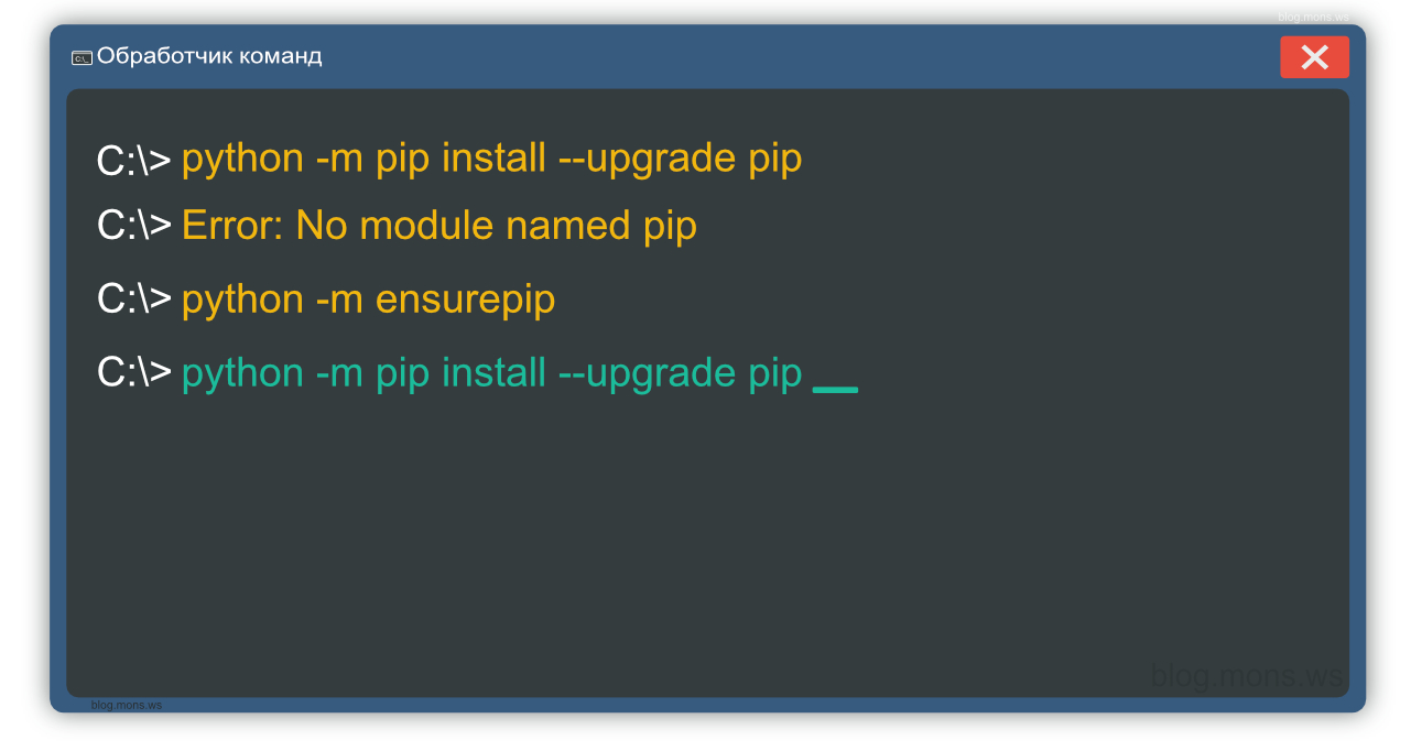 Three easy methods to upgrade pip to the latest version
