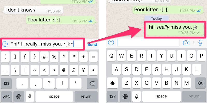 Форматирование текста в ватсапе: зачеркнутый текст в whatsapp, как выделить жирным или зачеркнуть