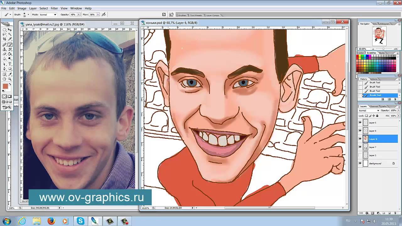 Делаем шаржи по фото онлайн - tvoupc