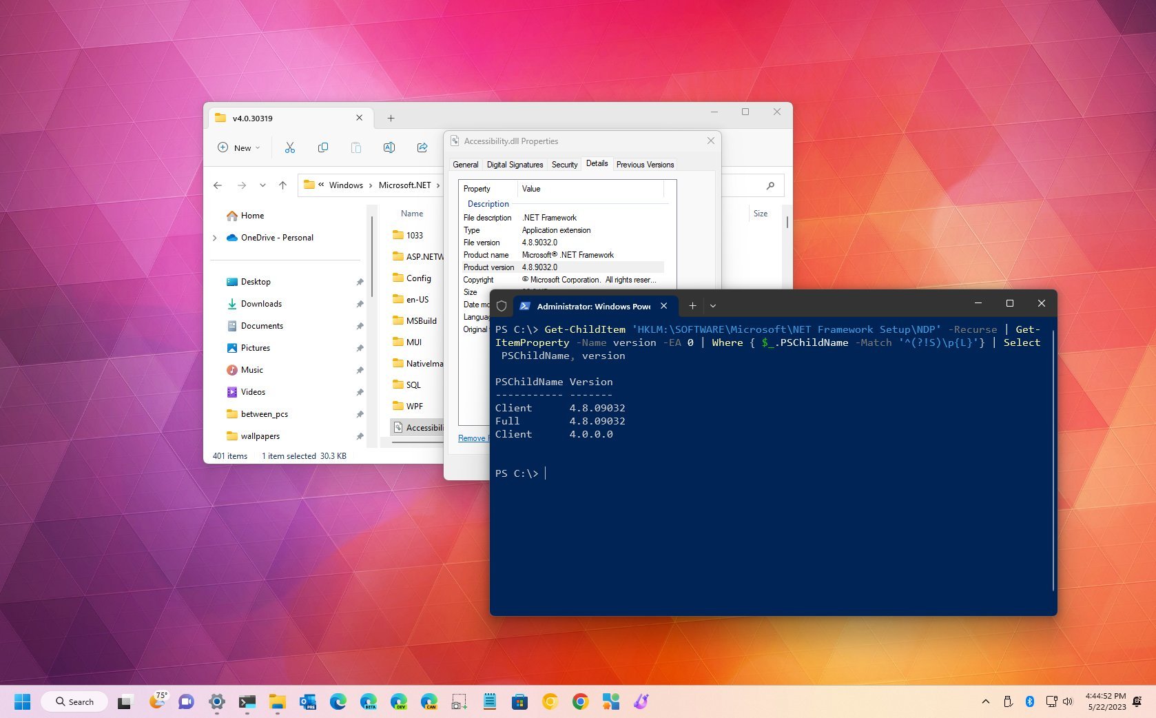 Как можно узнать свою версию .net framework в ос windows 10 – 5 способов