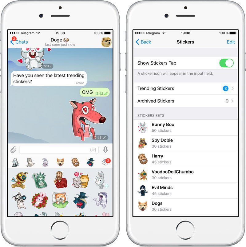 Как сделать стикеры для telegram?