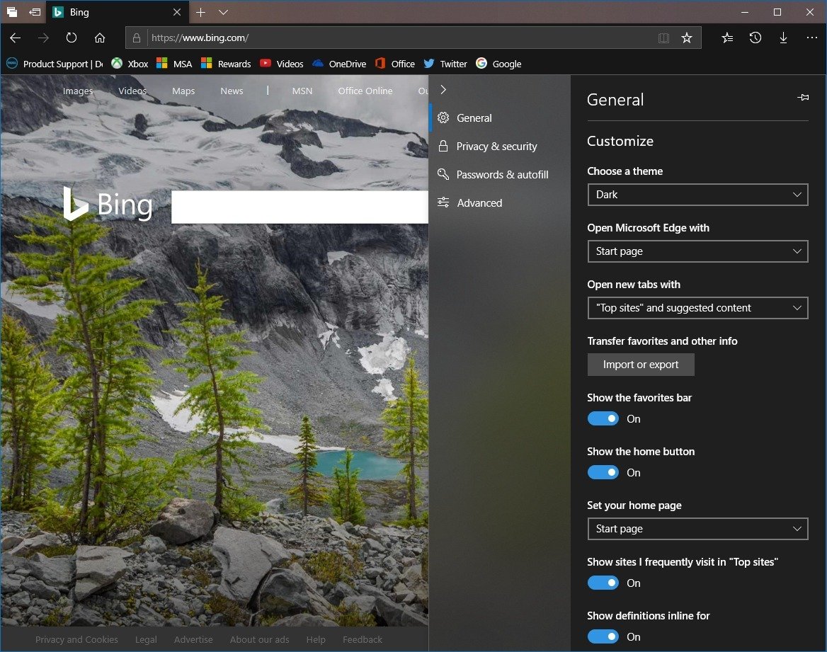 Internet-браузер microsoft edge для windows 10