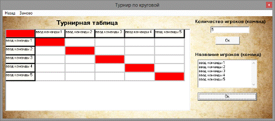 Турнирная сетка шаблон excel - word и excel - помощь в работе с программами